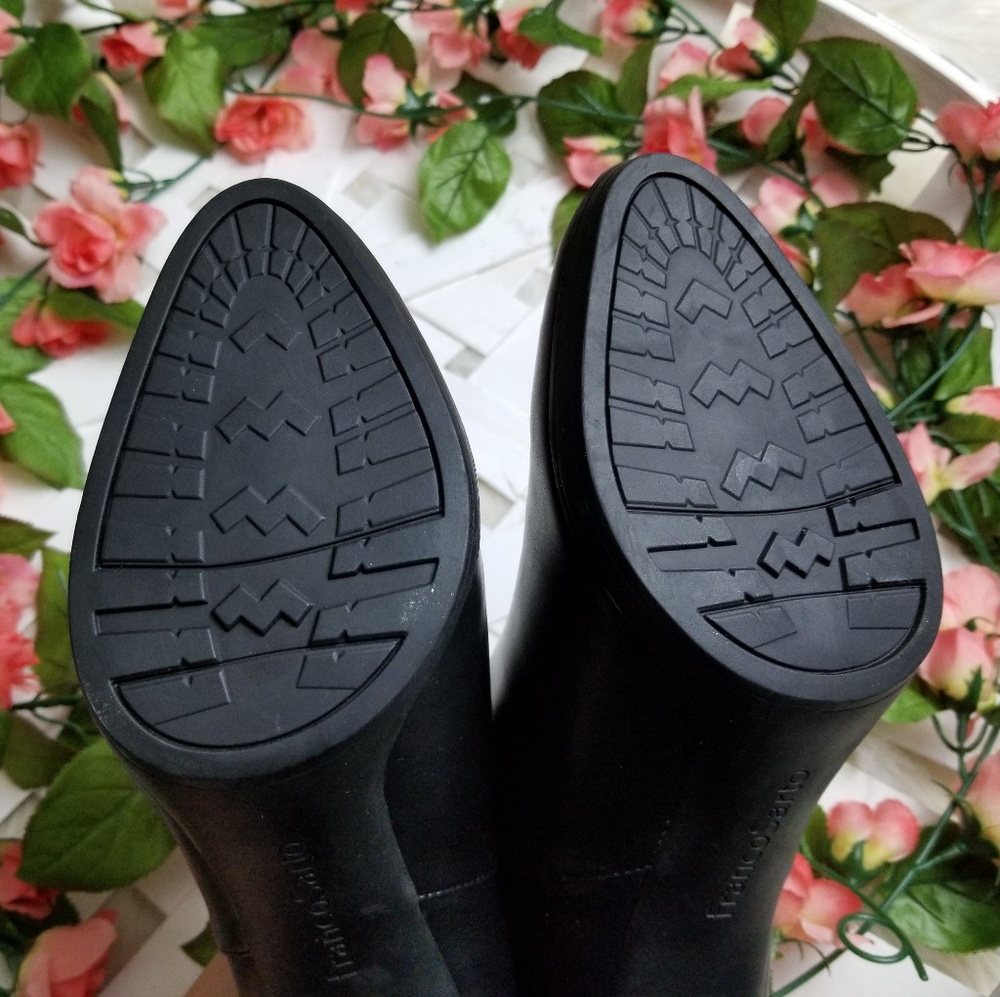 Franco Sarto size 10 black booties - Picture 5 of 7